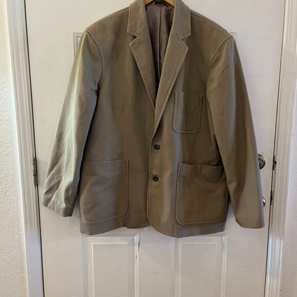 Duluth Trading Co Men Tan Duluth Flex CanvasFire House Presentation Jacket Sz Xl - Picture 4 of 11